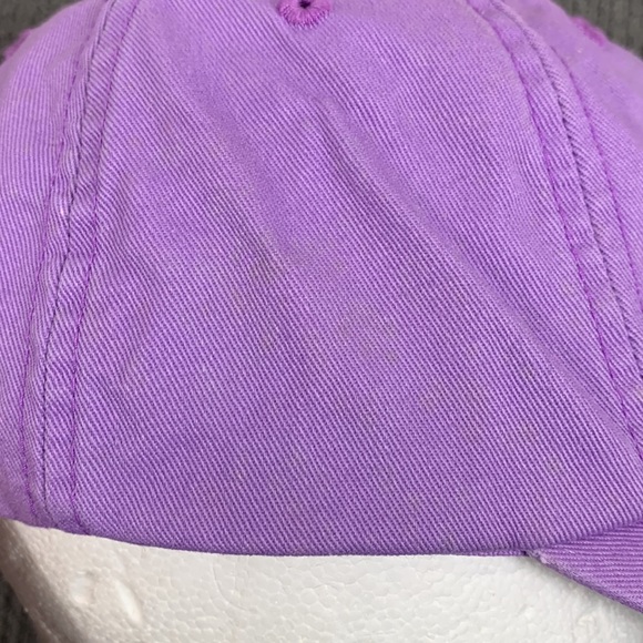 St. Francis Baseball Hat Womens OSFA Purple Adjustable Strapback Cap - Picture 11 of 15